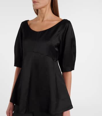 Top aus Satin | Toteme