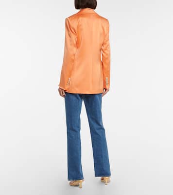Erie satin blazer | Veronica Beard
