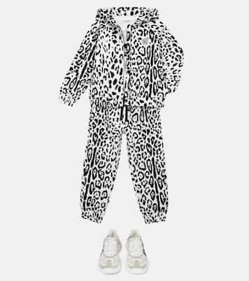 Felpa in misto cotone con cappuccio | Dolce&Gabbana Kids