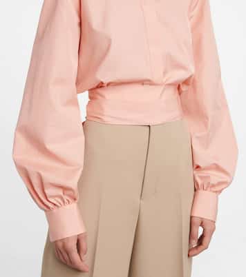 Cropped-Hemd aus Baumwolle | Tod's