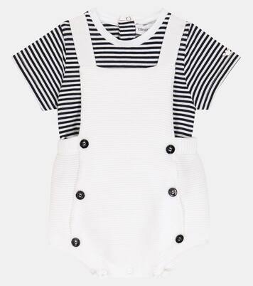 Baby set of 2 cotton rompers | Emporio Armani Kids