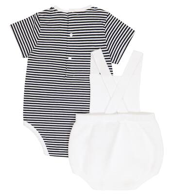 Baby set of 2 cotton rompers | Emporio Armani Kids