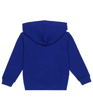 Logo cotton hoodie | Balmain Kids