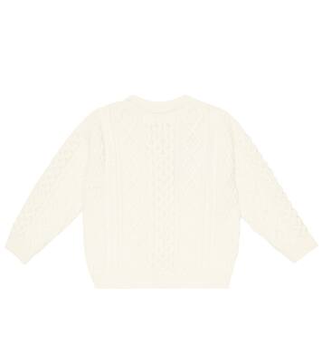 Pullover in lana con logo | Dolce&Gabbana Kids