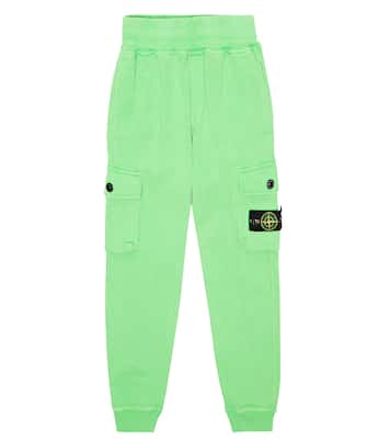 Pantaloni sportivi in pile di cotone | Stone Island Junior