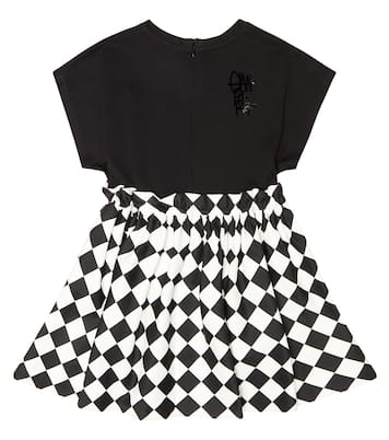 Kleid aus einem Baumwollgemisch | Dolce&Gabbana Kids