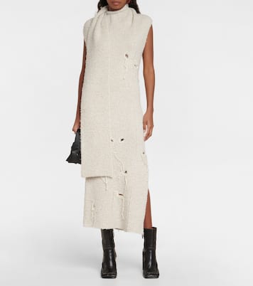 Vestido midi acanalado | Acne Studios