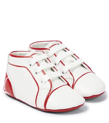 Bébé – Baskets Funnyto en cuir | Christian Louboutin Kids