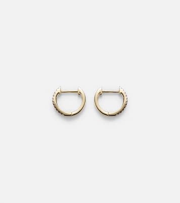 Boucles d’oreilles en or 14 ct et diamants | Mateo