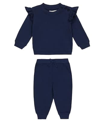 Baby cotton sweater and sweatpants set | Polo Ralph Lauren Kids