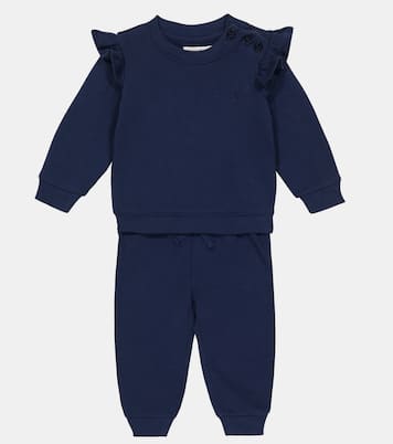 Baby cotton sweater and sweatpants set | Polo Ralph Lauren Kids