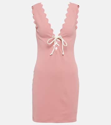 Amagansett scalloped minidress | Marysia