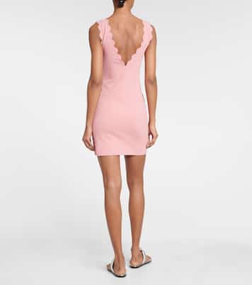 Amagansett scalloped minidress | Marysia