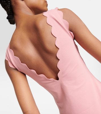 Amagansett scalloped minidress | Marysia