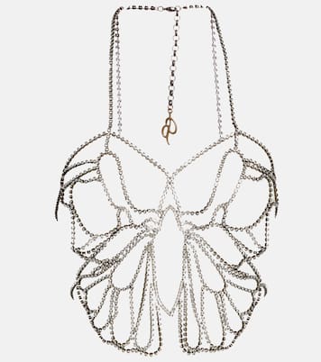 Butterfly embellished body chain | Blumarine