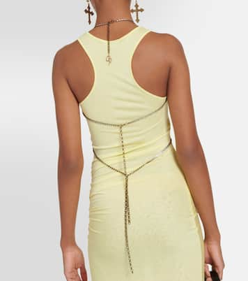 Butterfly embellished body chain | Blumarine