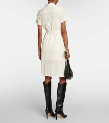 Ribbed-knit cotton midi dress | A.P.C.