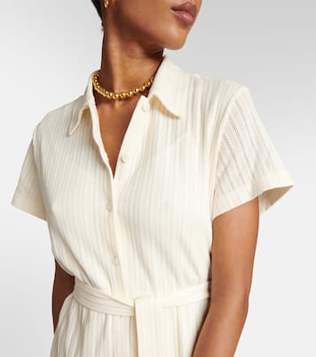 Ribbed-knit cotton midi dress | A.P.C.