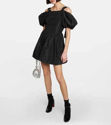 Puff-sleeve taffeta minidress | Simone Rocha