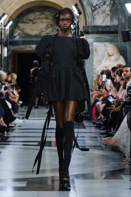 Puff-sleeve taffeta minidress | Simone Rocha