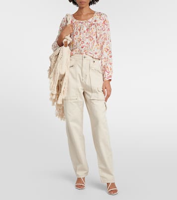 Jeans cargo Paciane a gamba larga | Isabel Marant