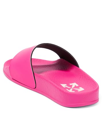 Logo rubber slides | Off-White Kids
