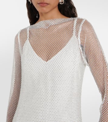 Caracas embellished mesh maxi dress | Max Mara