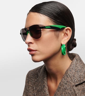 Gafas de sol de aviador Unapologetic | Bottega Veneta