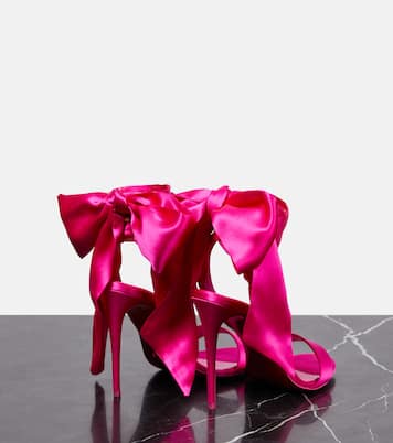 Sandali Sandale Du Désert 100 in crêpe di raso | Christian Louboutin