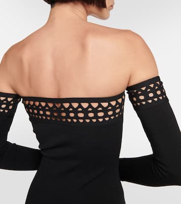 Abito lungo Vienne con scollo bardot | Alaïa