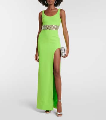 Embellished cady gown | David Koma