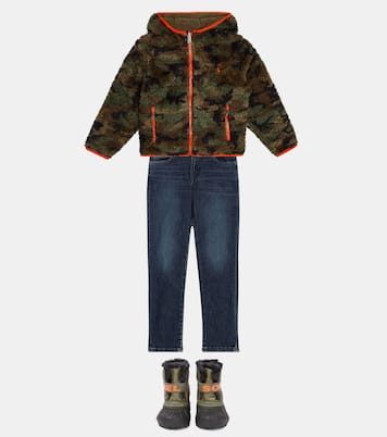 Veste en shearling synthétique à motif camouflage | Polo Ralph Lauren Kids