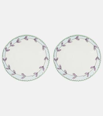 x Marni Blossom Milk set of 2 dinner plates | Serax