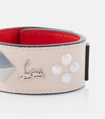 Pulsera Paloma de piel adornada | Christian Louboutin