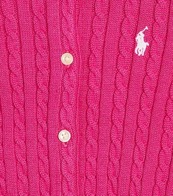Baby cable-knit cotton cardigan | Polo Ralph Lauren Kids