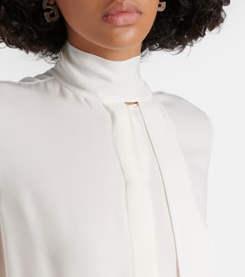 Blusa in georgette di seta | Valentino