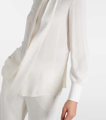 Blusa in georgette di seta | Valentino