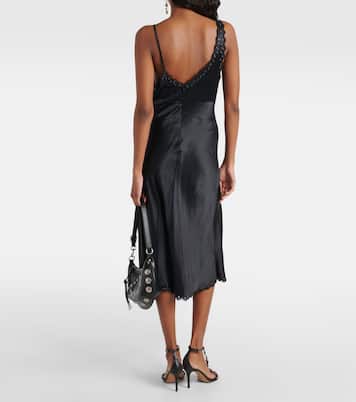Ayrich embroidered silk midi dress | Isabel Marant