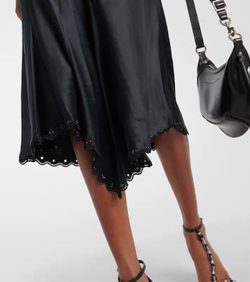 Ayrich embroidered silk midi dress | Isabel Marant