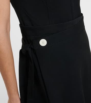 White Label Ivy midi wrap dress | Proenza Schouler