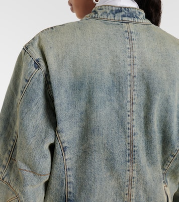 entire studios☆平野紫耀着用 moto denim jacket surface wave