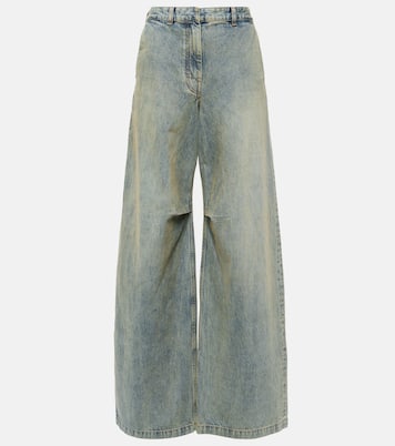 Jeans Dem a gamba larga e vita alta | Entire Studios