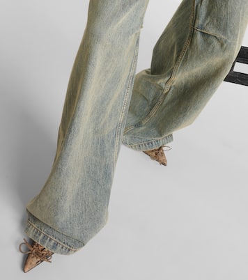 Jeans Dem a gamba larga e vita alta | Entire Studios
