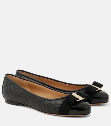 Ballerinas Varina aus Leder | Ferragamo