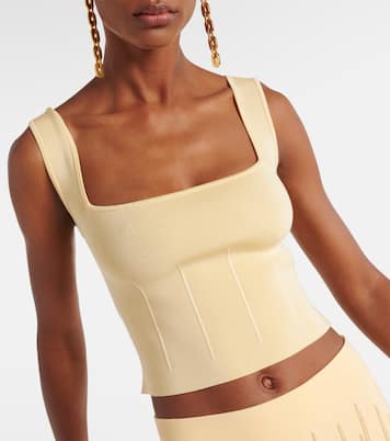 Atalanta crop top | Galvan