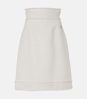 Falda midi de tweed de mezcla de lana | Dolce&Gabbana