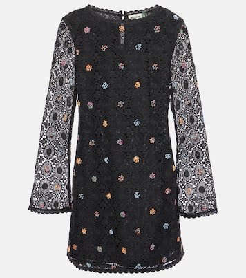 Mylene crochet beaded mini dress | Rixo