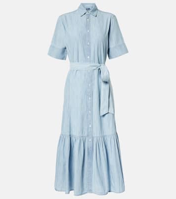 Cotton chambray shirt dress | Polo Ralph Lauren
