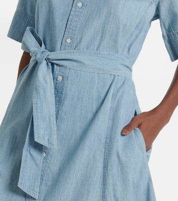 Cotton chambray shirt dress | Polo Ralph Lauren