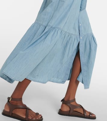 Cotton chambray shirt dress | Polo Ralph Lauren